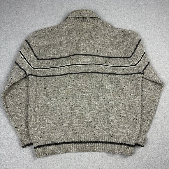 Pendleton Fisherman’s Henley Shawl Neutral Tones Size XL - Picture 6 of 8